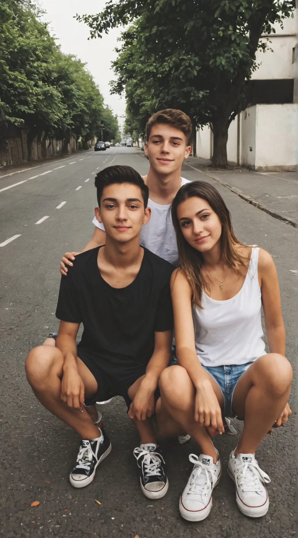 ai character: school background