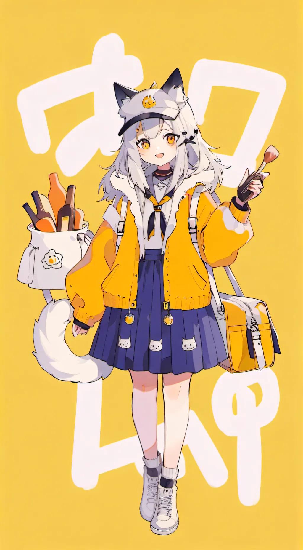 ai character: Avery background