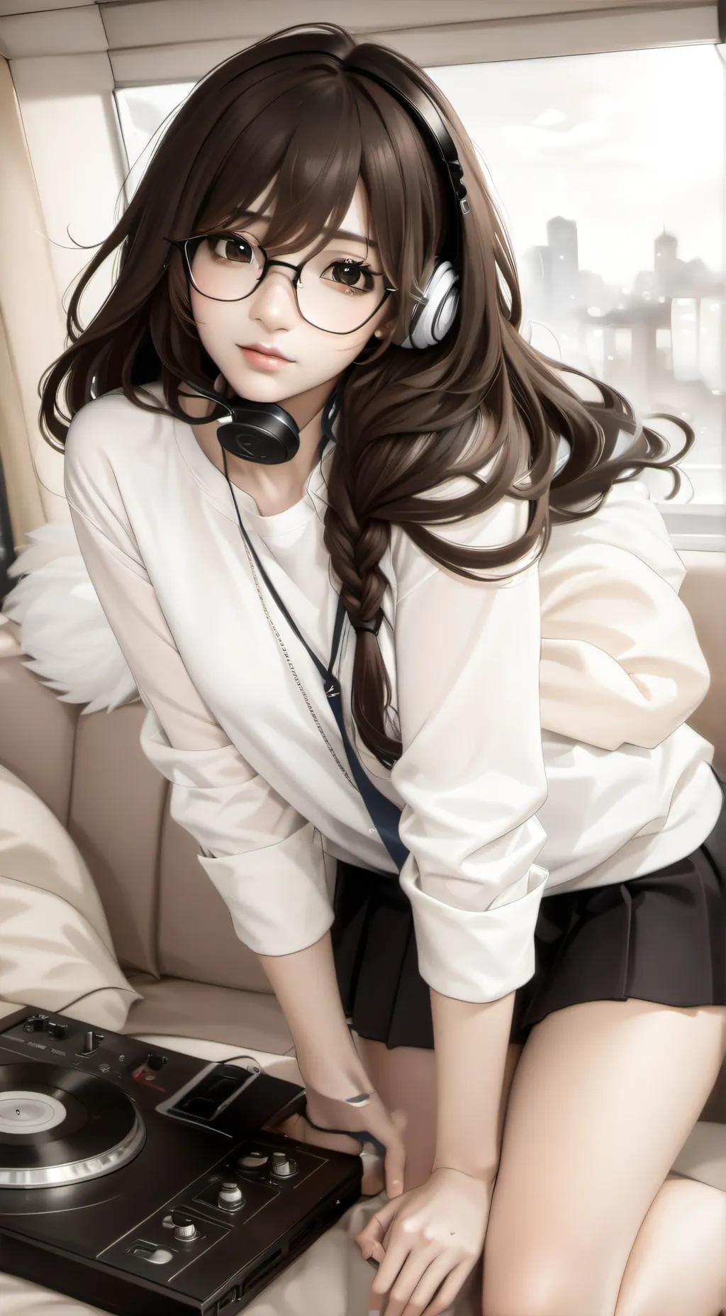 ai character: lily*+.° background