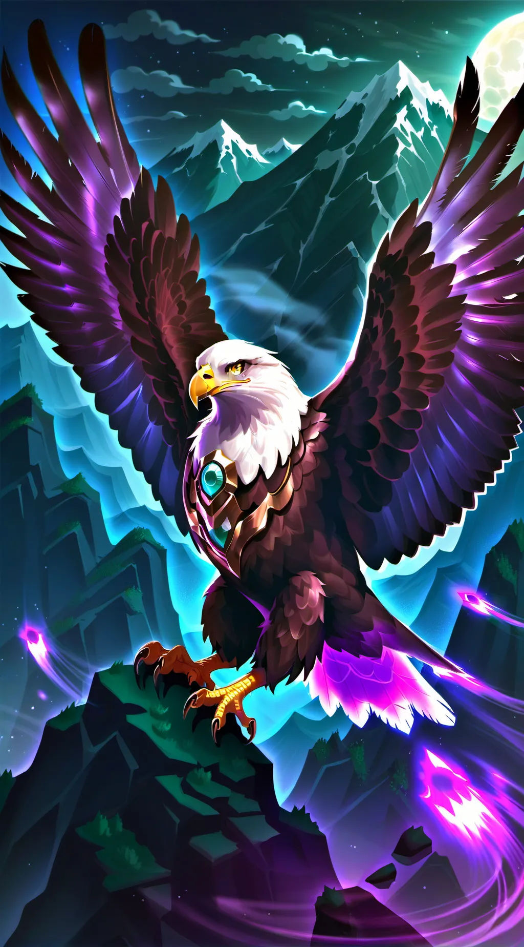 ai character: chara te ama background