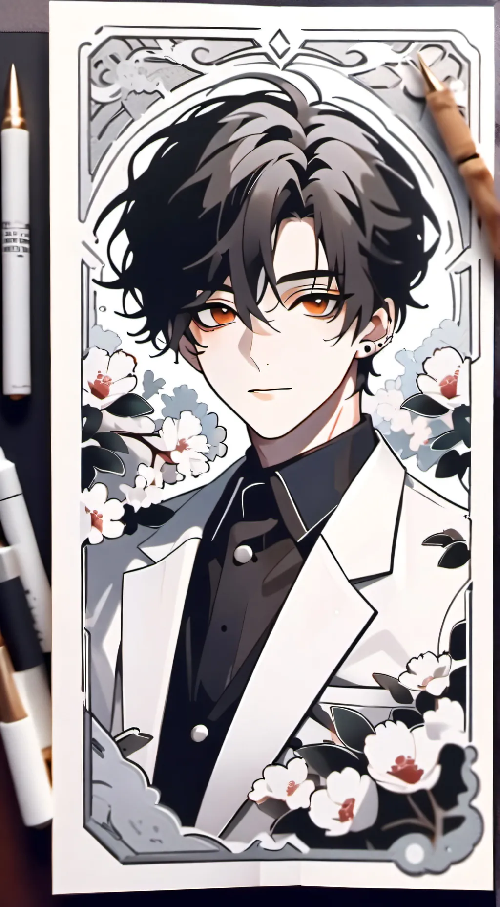 ai character: Max background