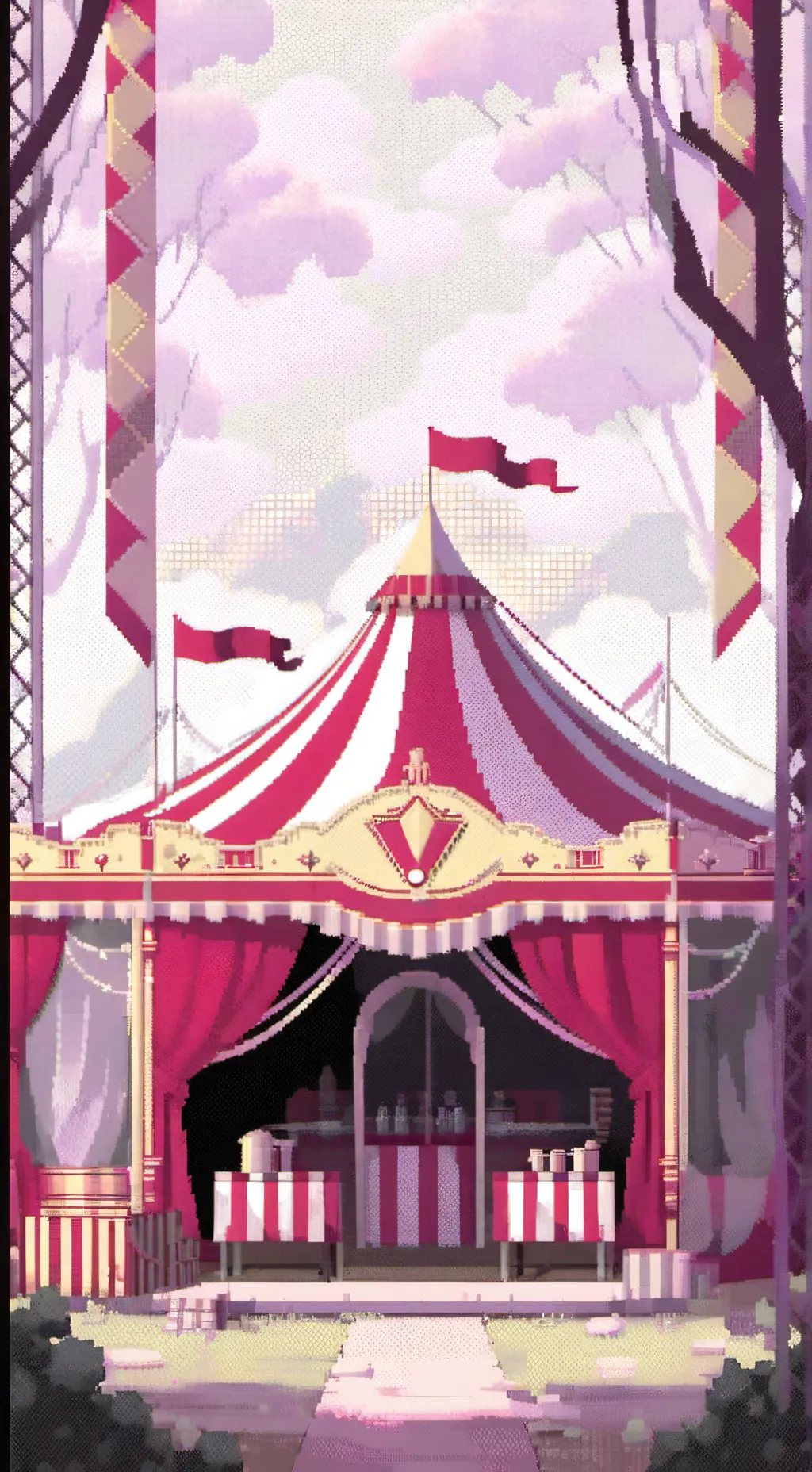 ai character: Tadc raggy dolls background