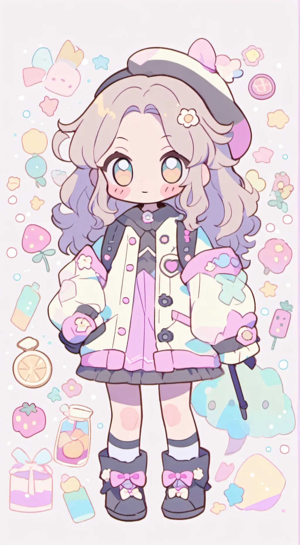 ai character: •♫•♬• 𝑭𝒍𝒐𝒓𝒚𝒏 •♬•♫• background