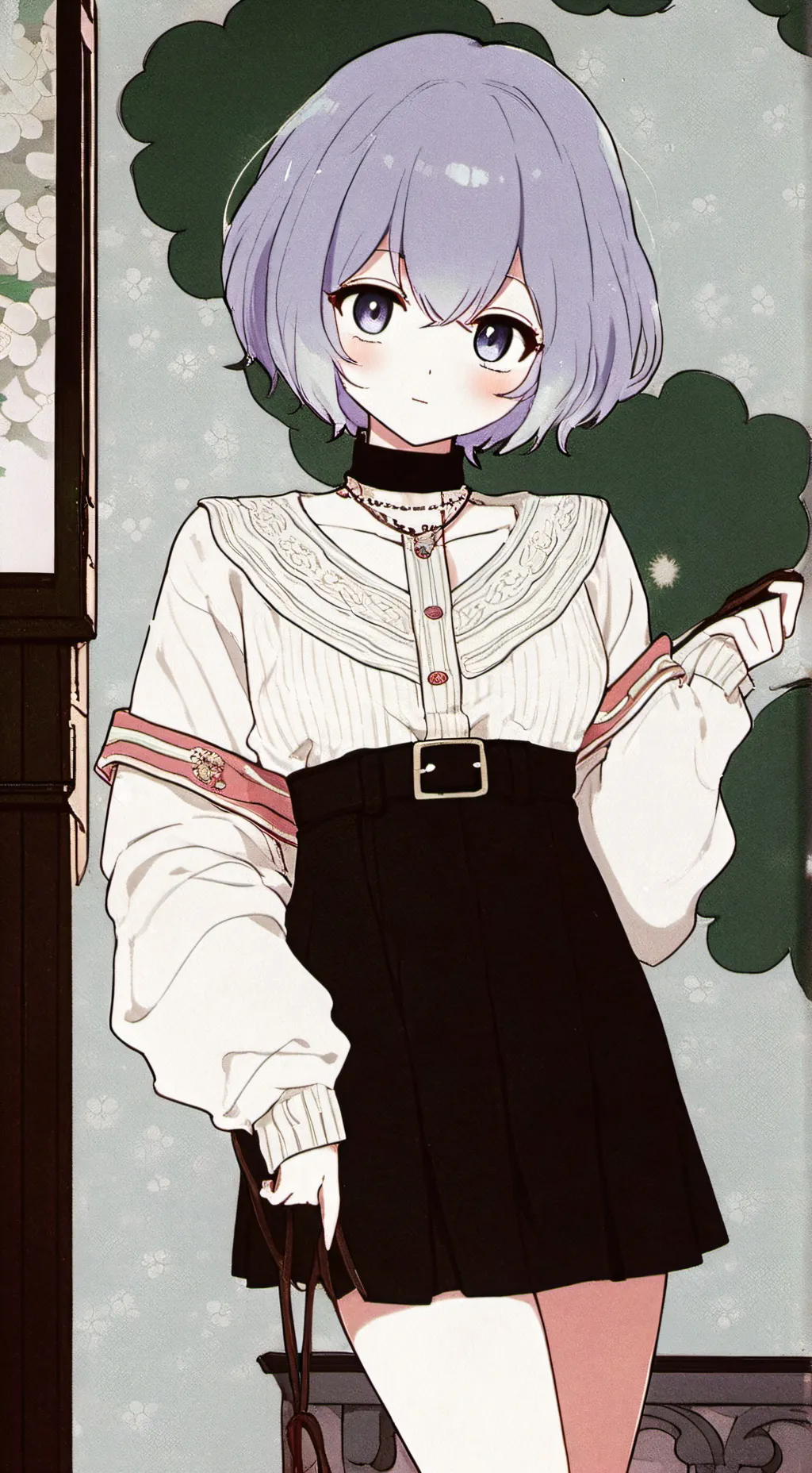 ai character: fern background