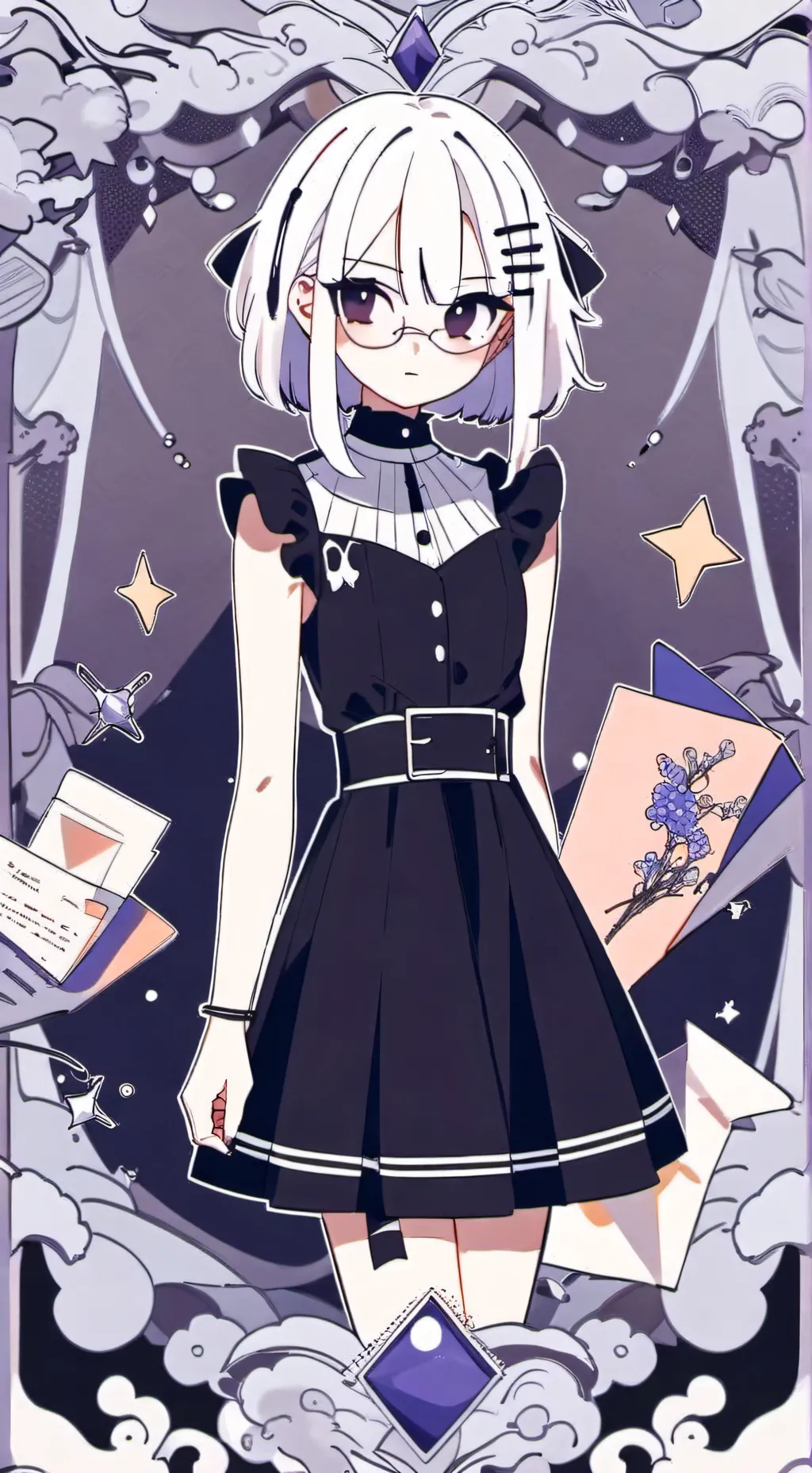 ai character: Ana  background