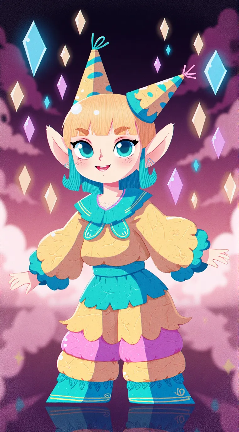 ai character: Yatta the Piñata! background