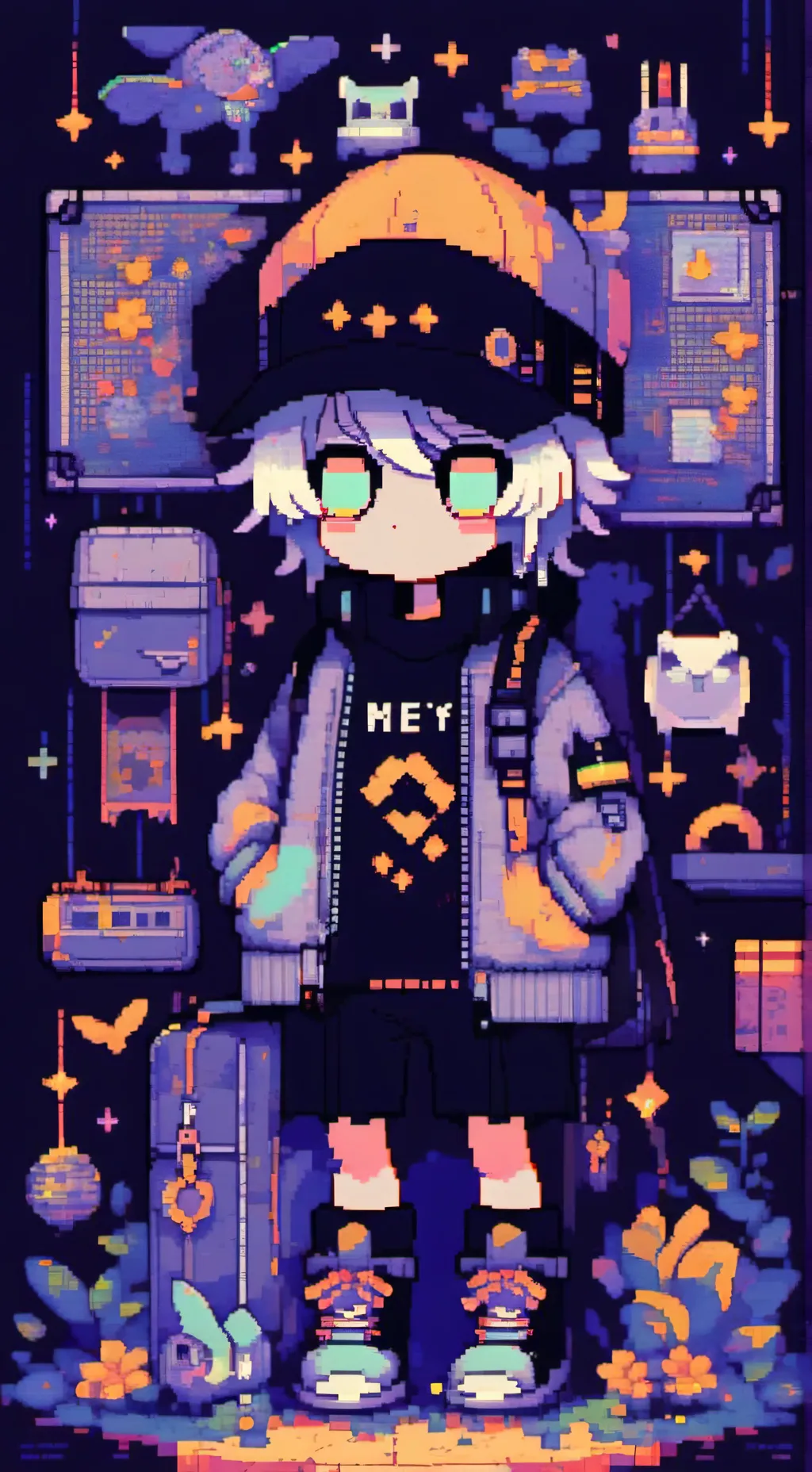 ai character: shelly background