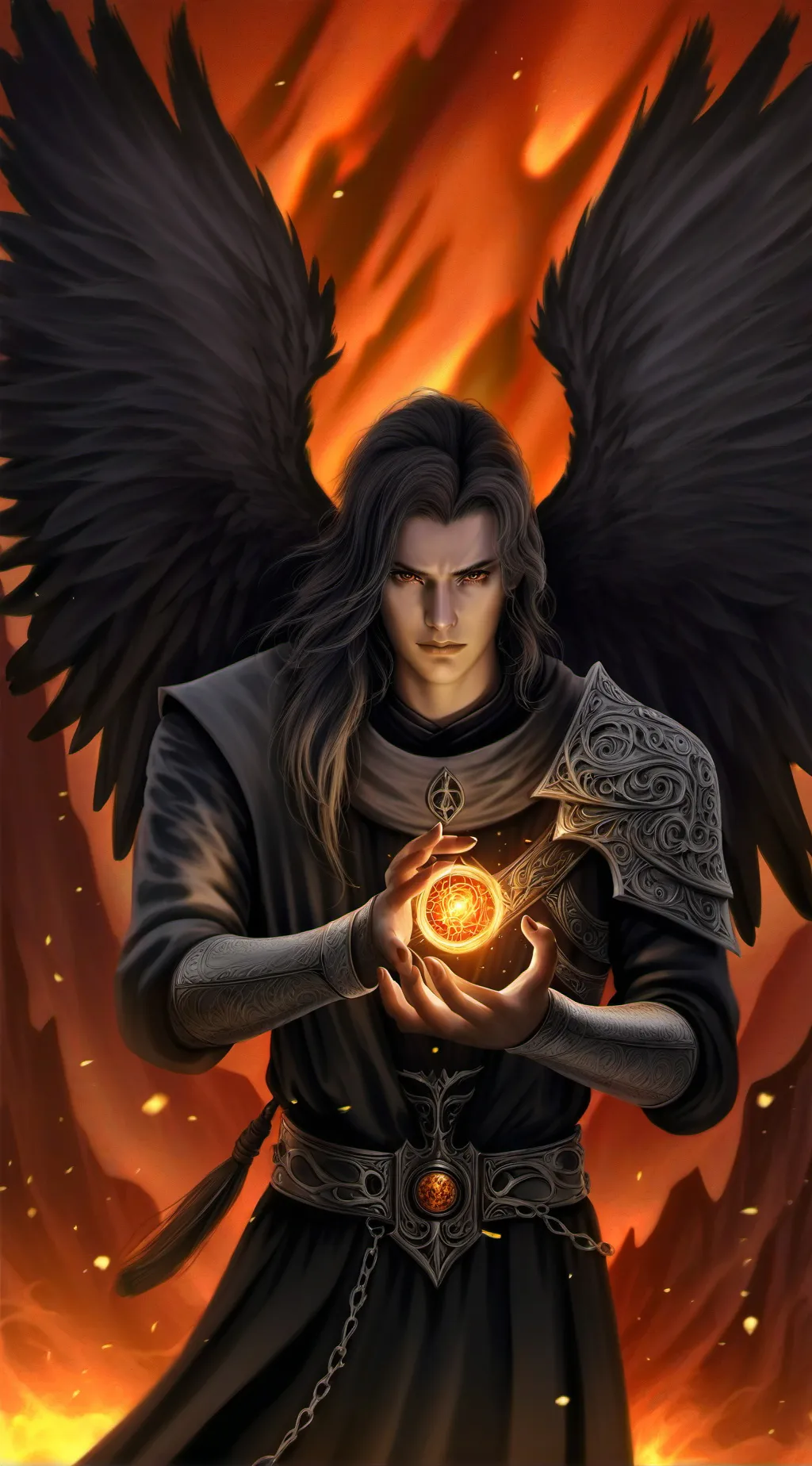 ai character: War 2 background