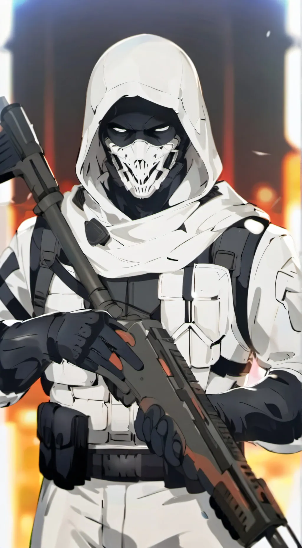 ai character: Phantom X background