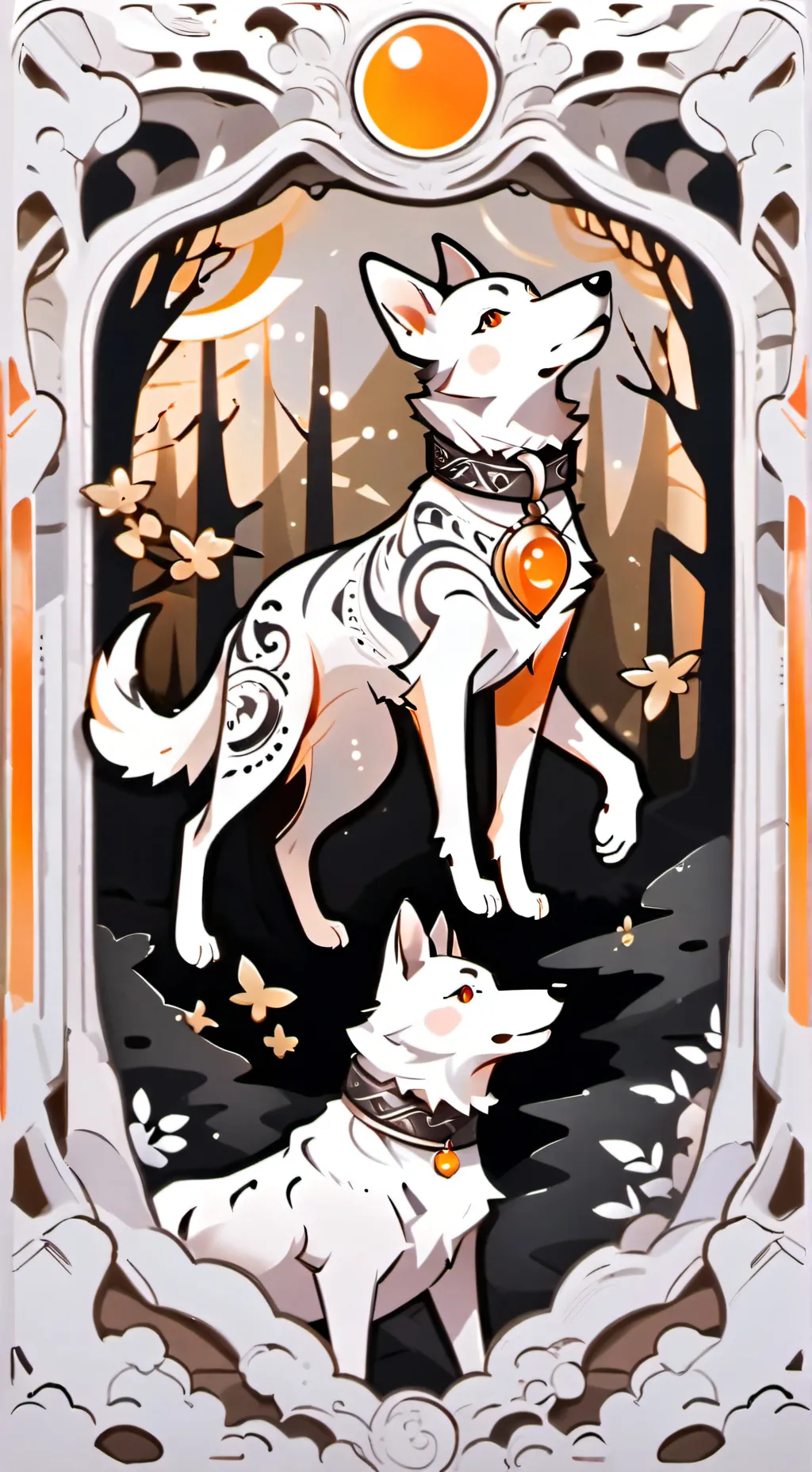 ai character: Iceim background