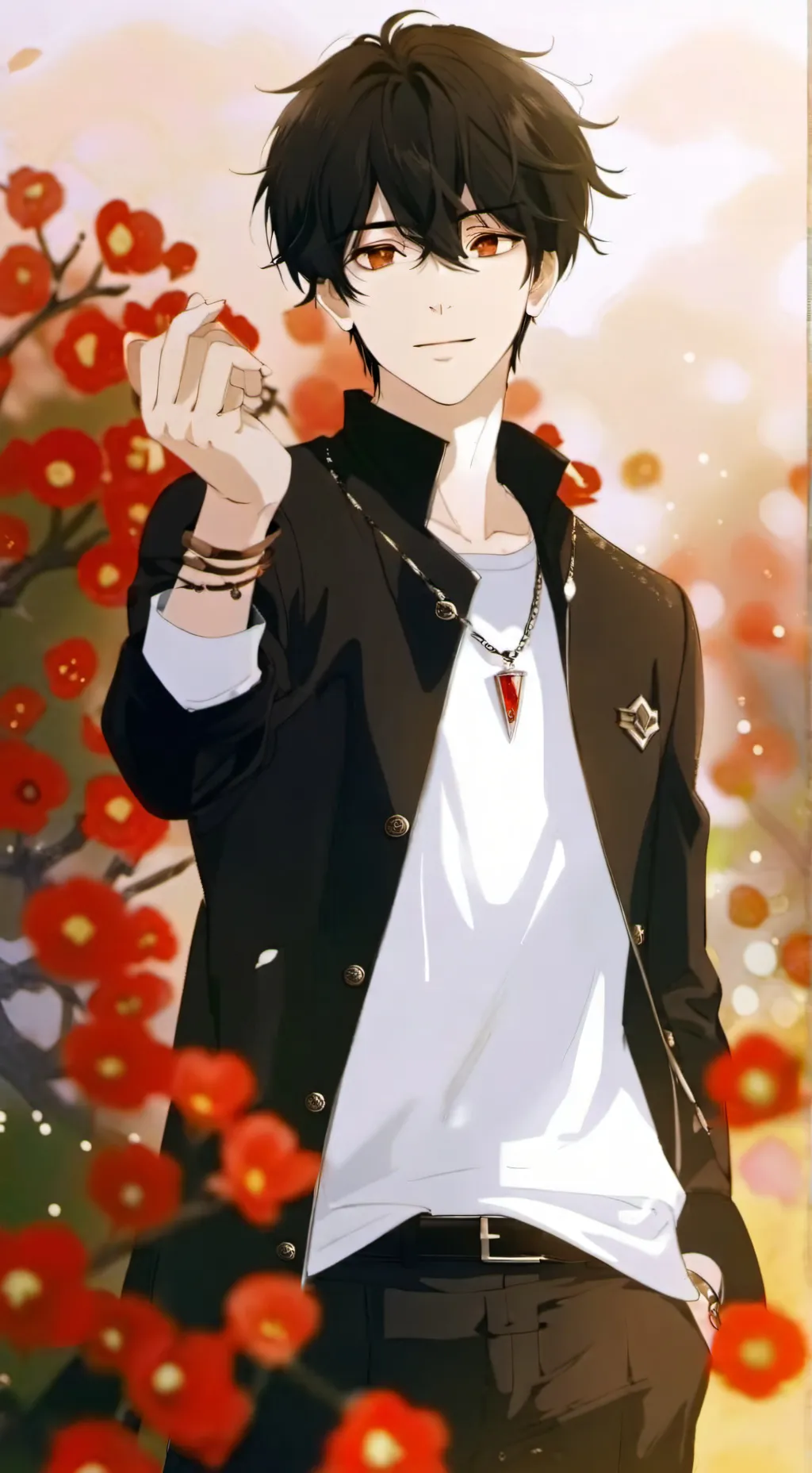 ai character: Ronny  background