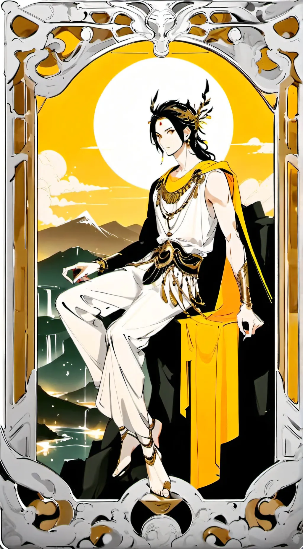 ai character: Kronos  background