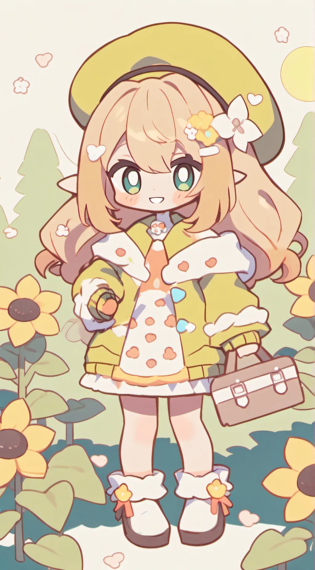 ai character: grow a garden idk background