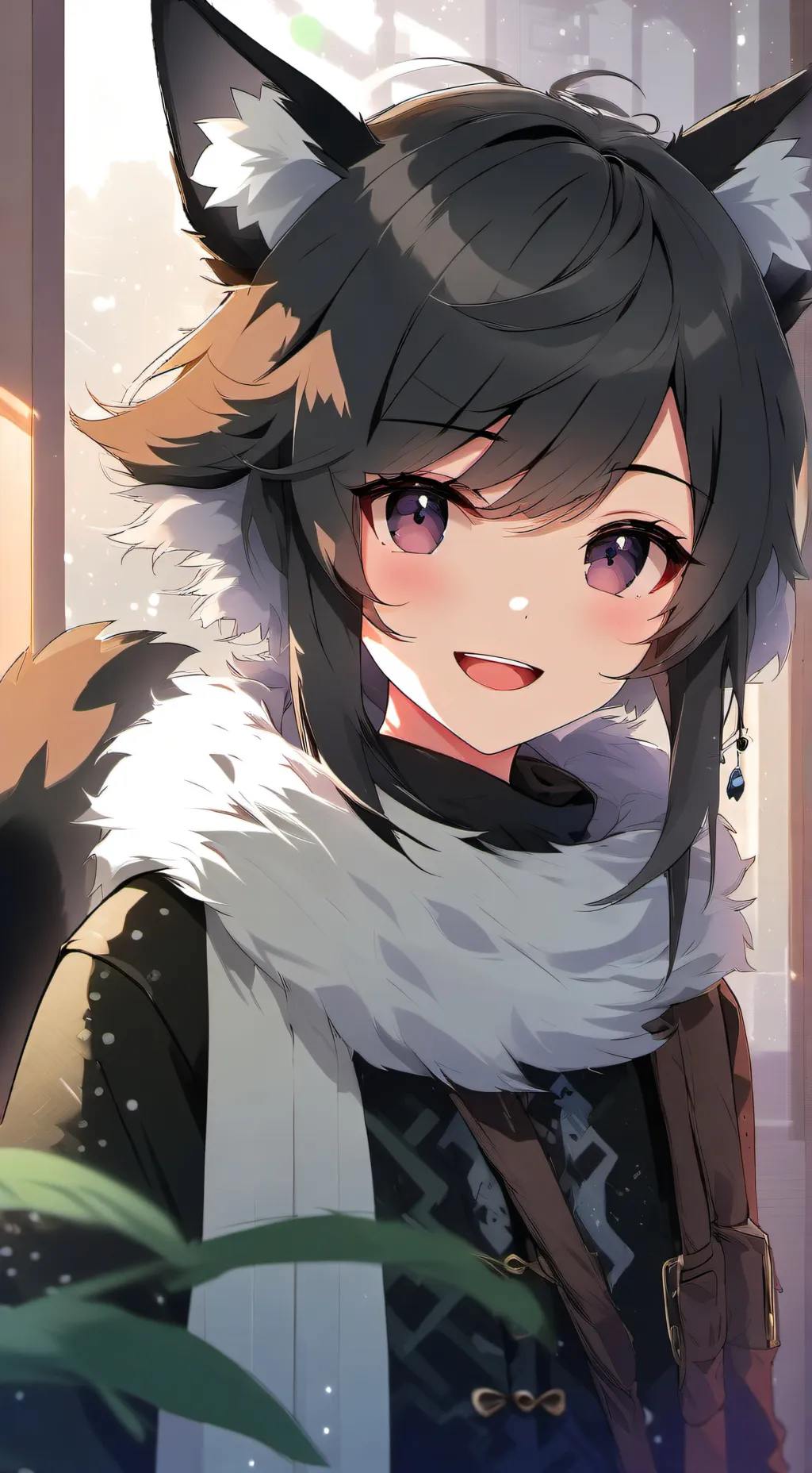 ai character: Pixelated Prowler background