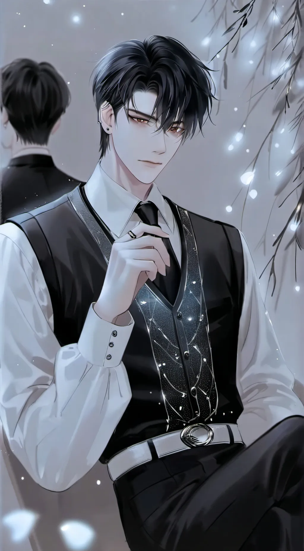 ai character: Axel 🤑 background