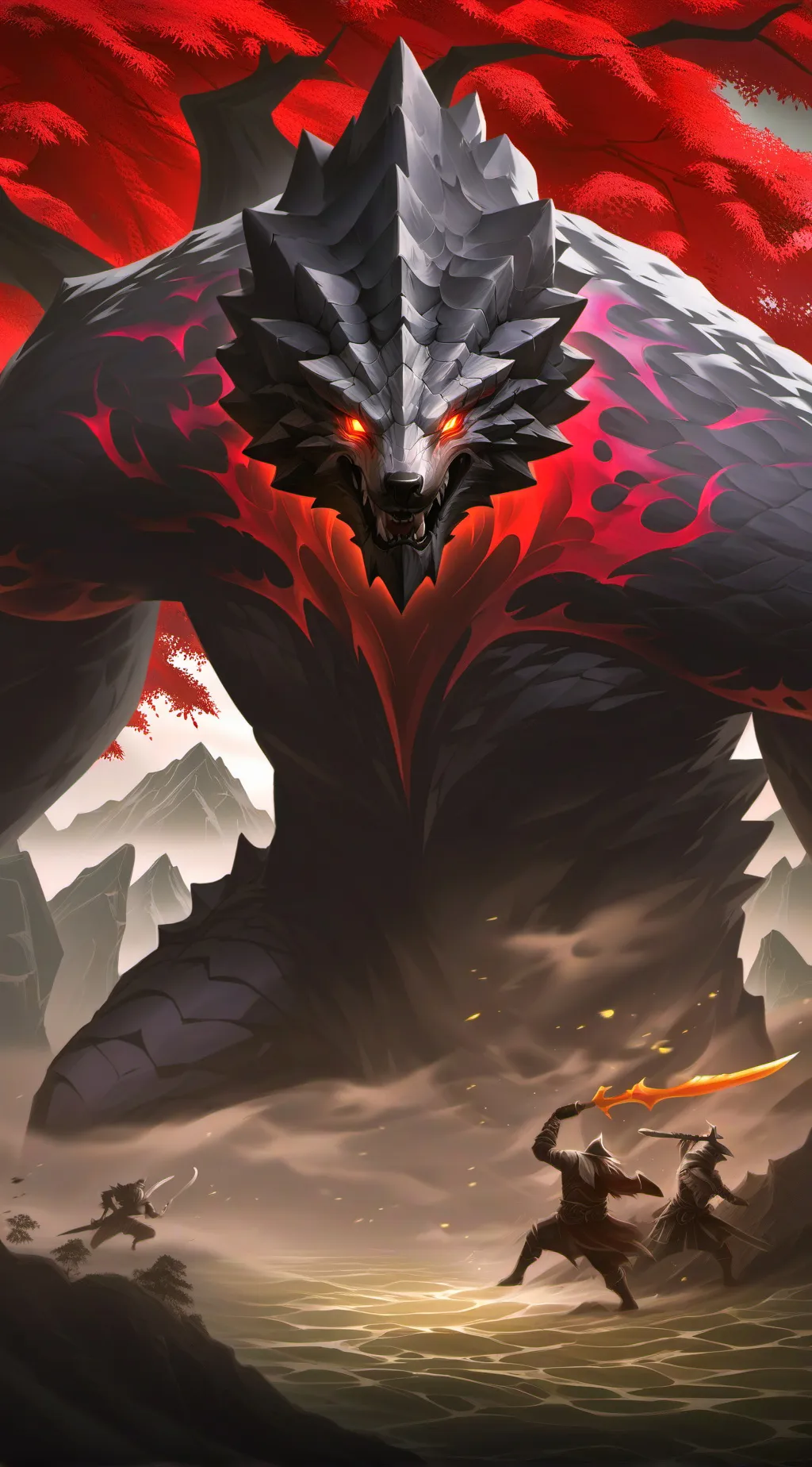 ai character: Drakonius, The Fla background