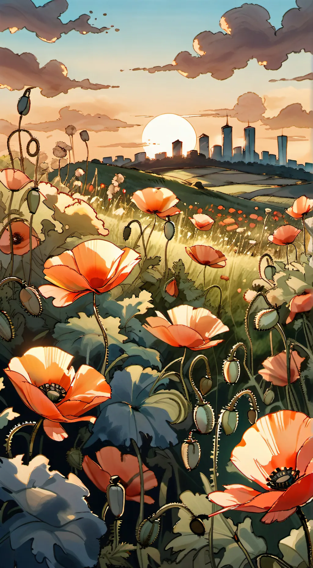 ai character: PP OC Fight background