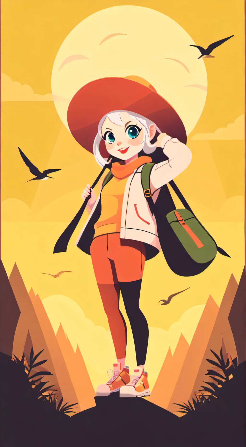 ai character: 💗Hollyberrycookie💗 background