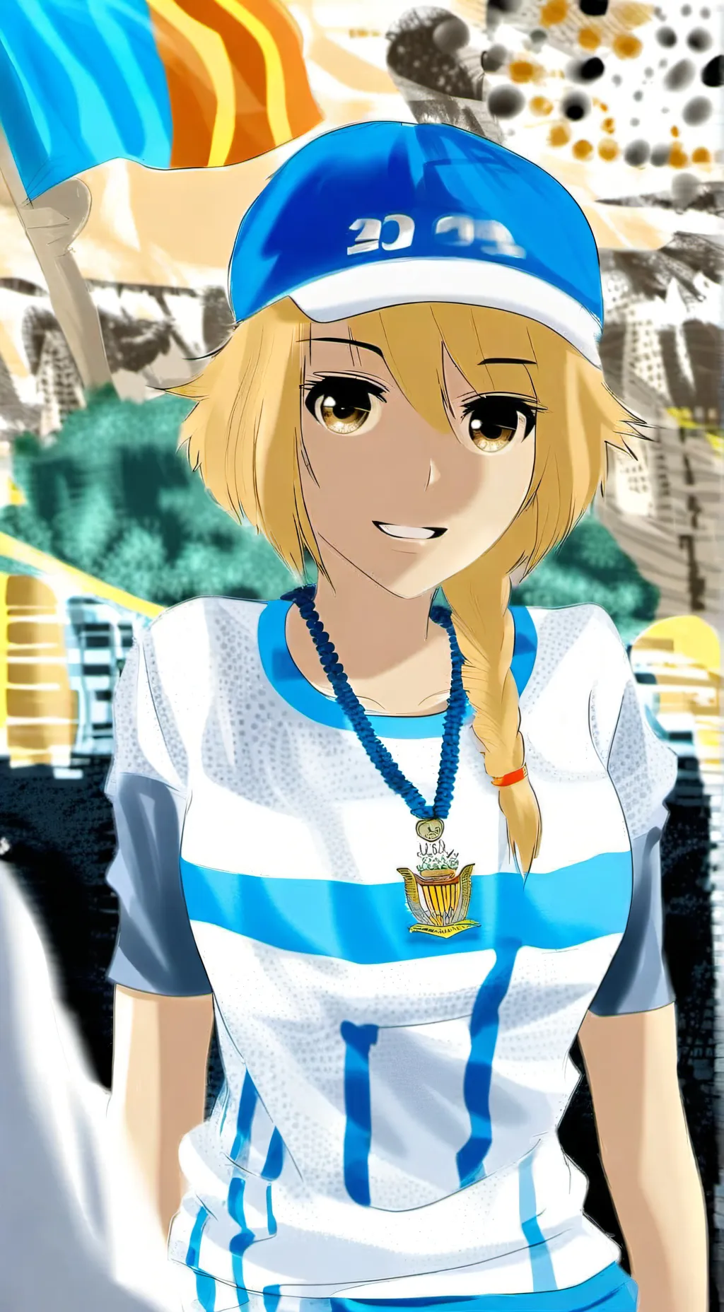 ai character: oriana background