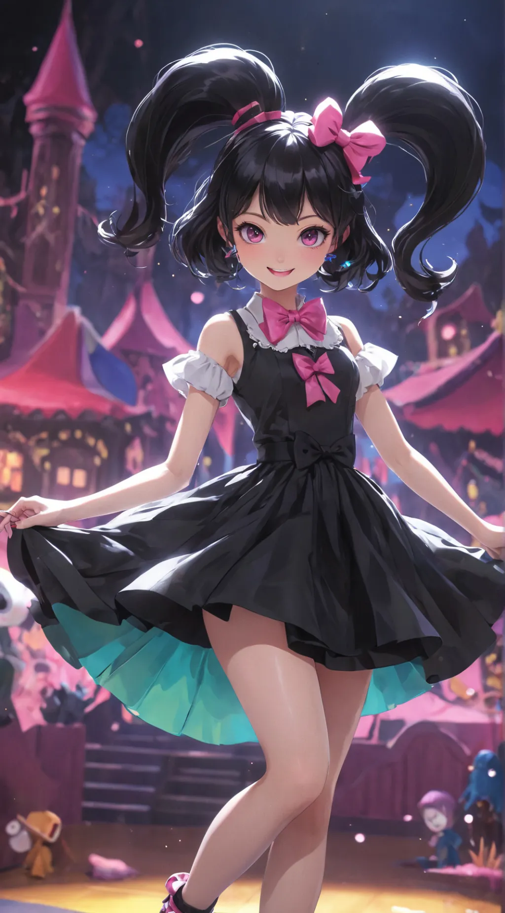 ai character: Bow background