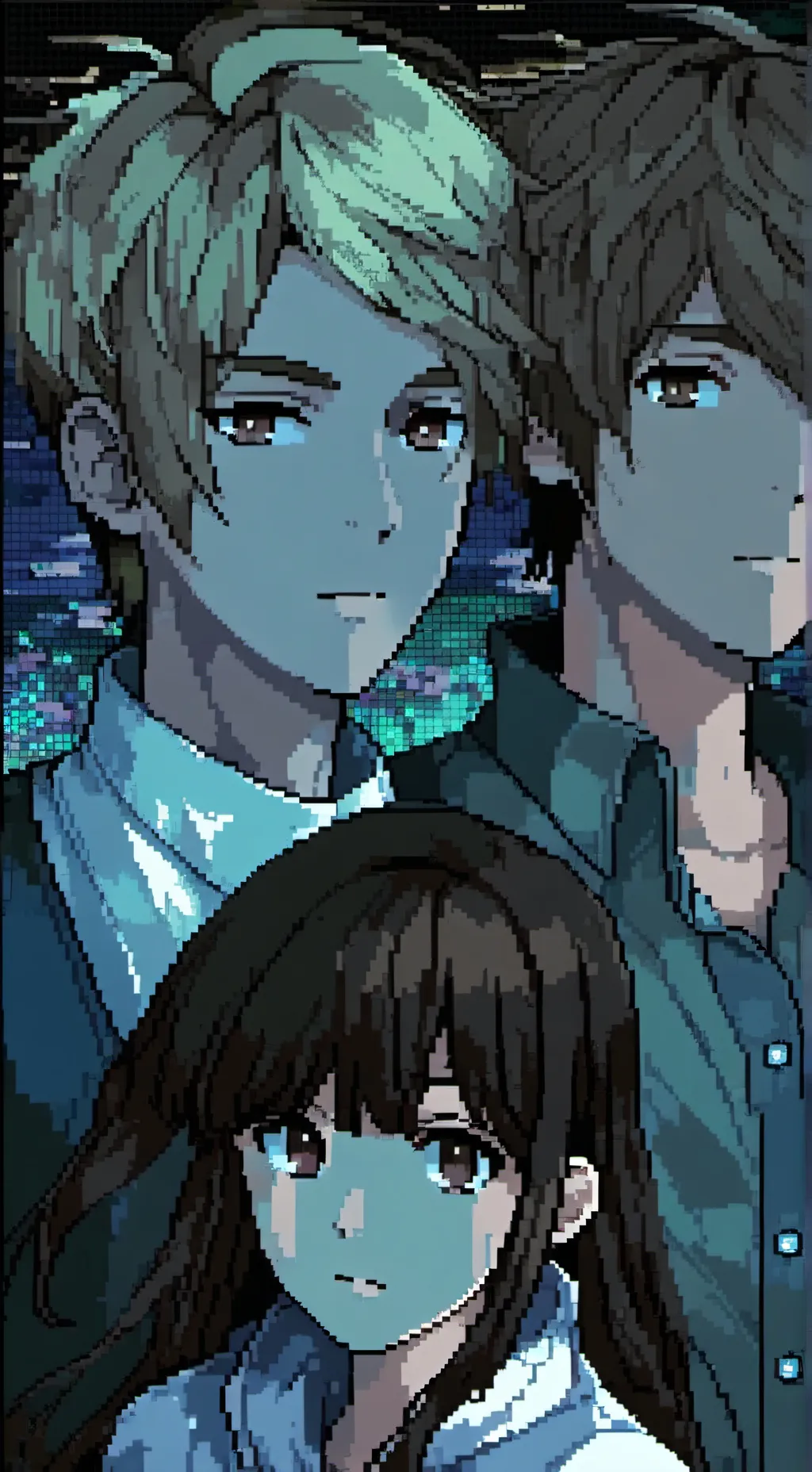 ai character: Chris, Josh, Nate background