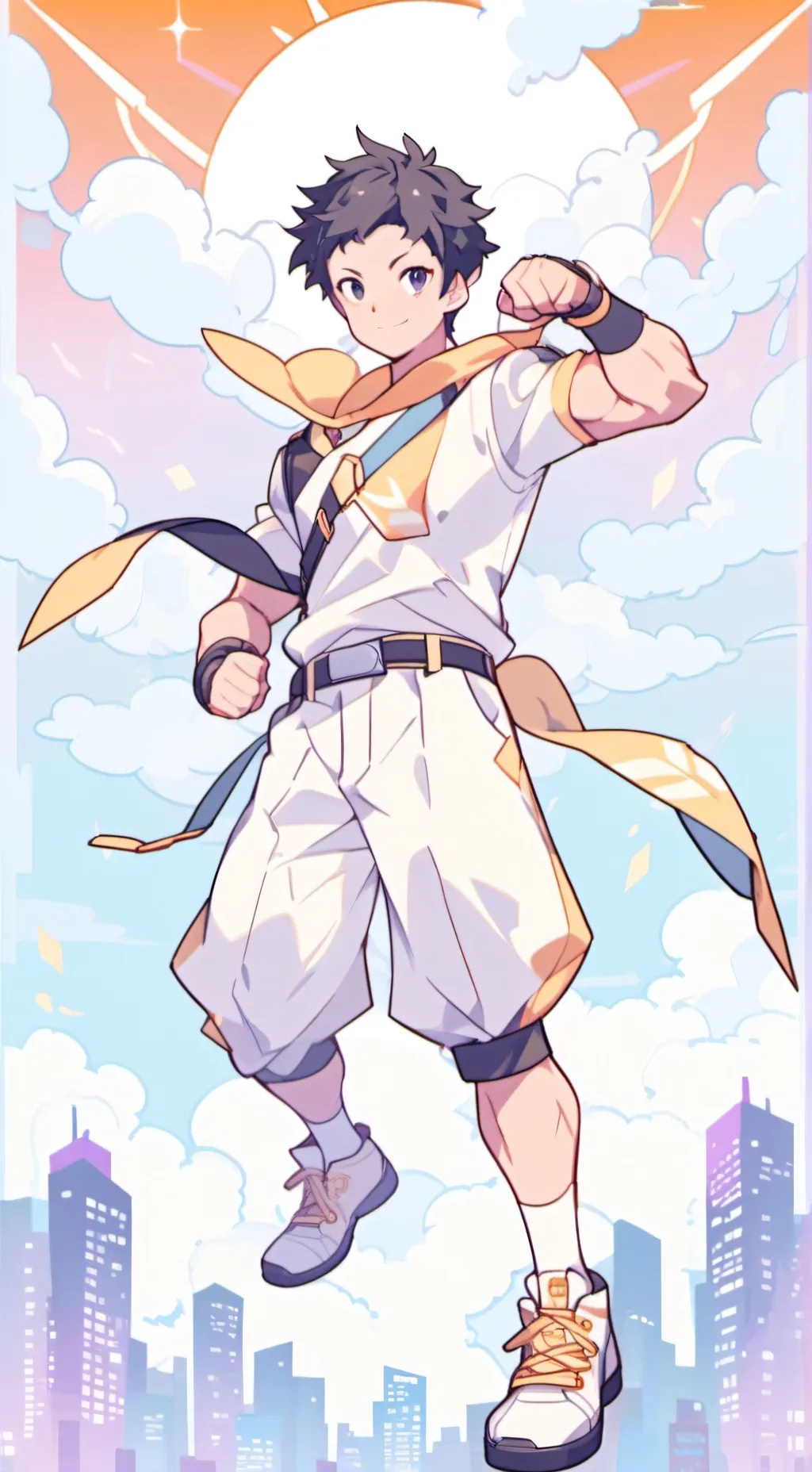 ai character: mha  background