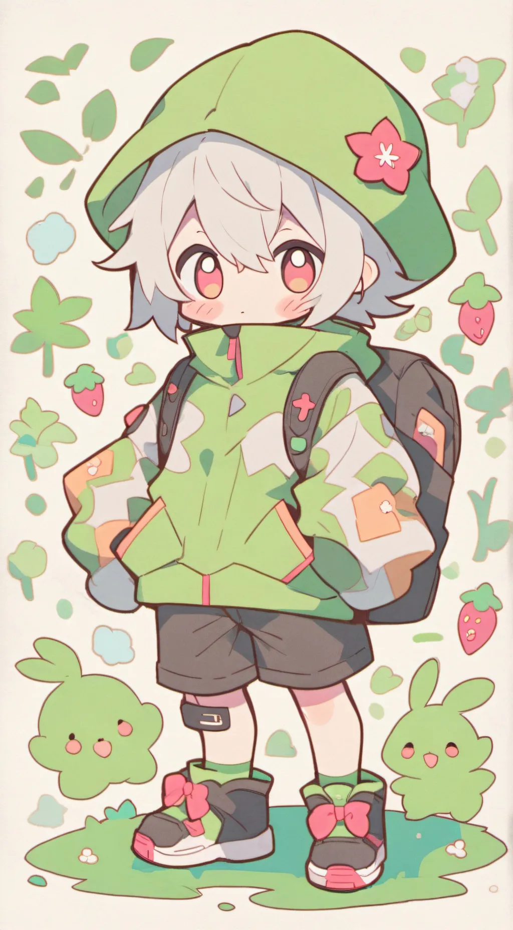 ai character: Aquarium(Forsaken) background