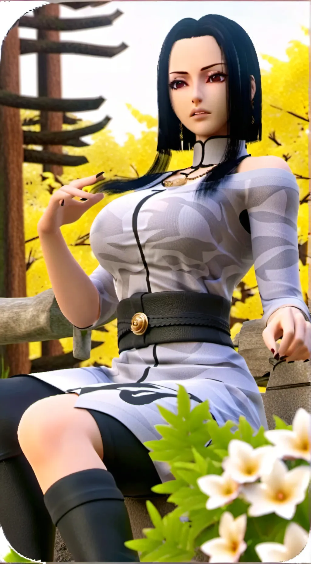 ai character: Tamiko Uchiha  background