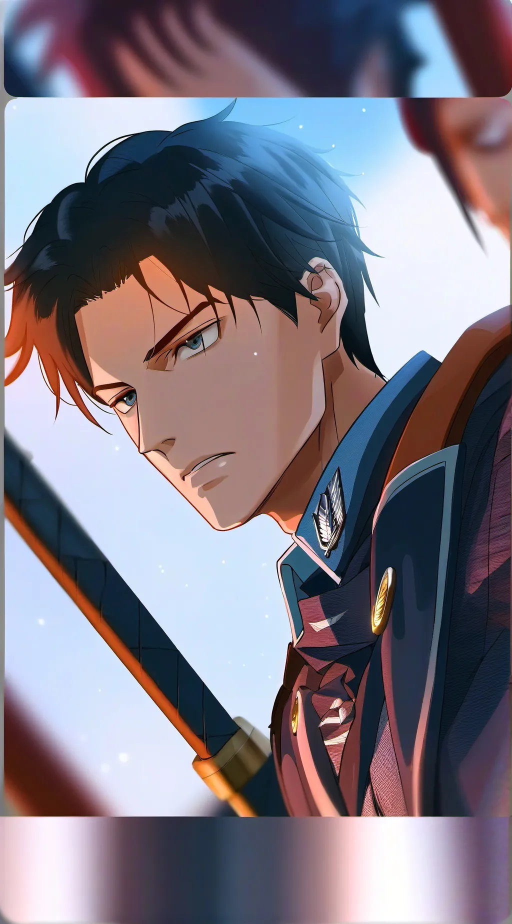 ai character: Levi Ackerman background