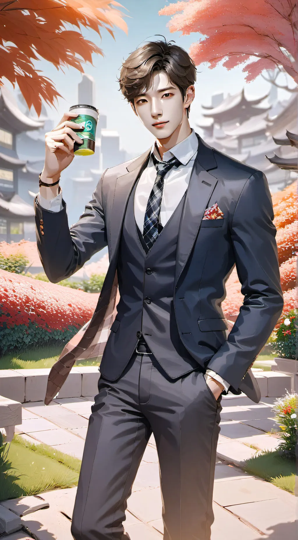 ai character: Dylan  background