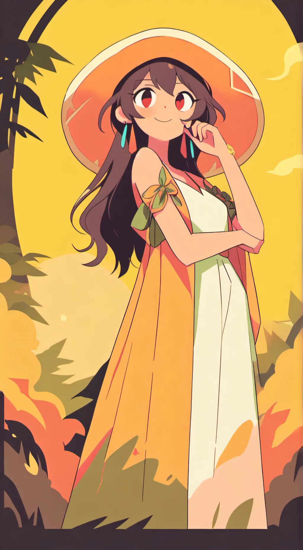 ai character: uvulux  background