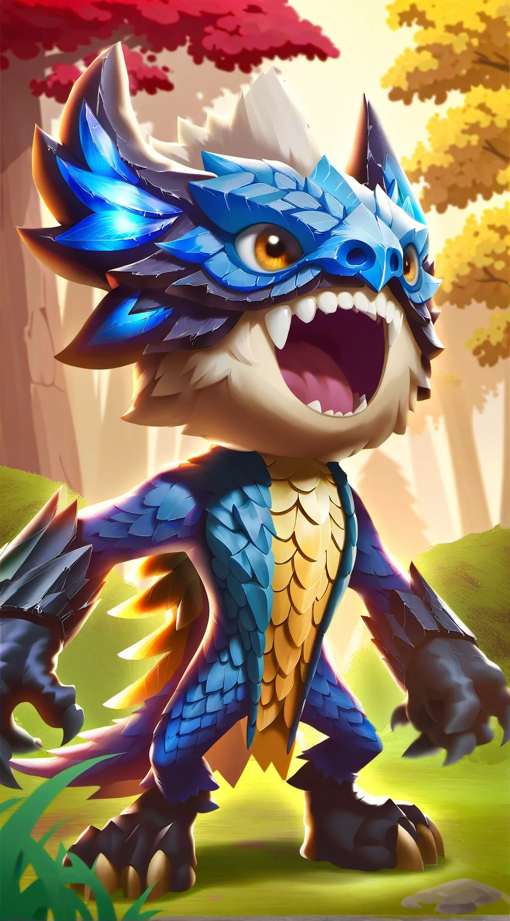 ai character: Voidheart background