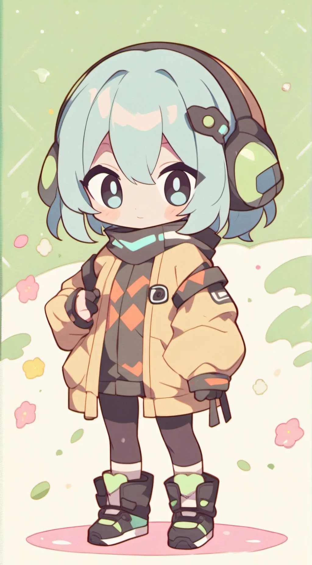 ai character: connie freaky xd background