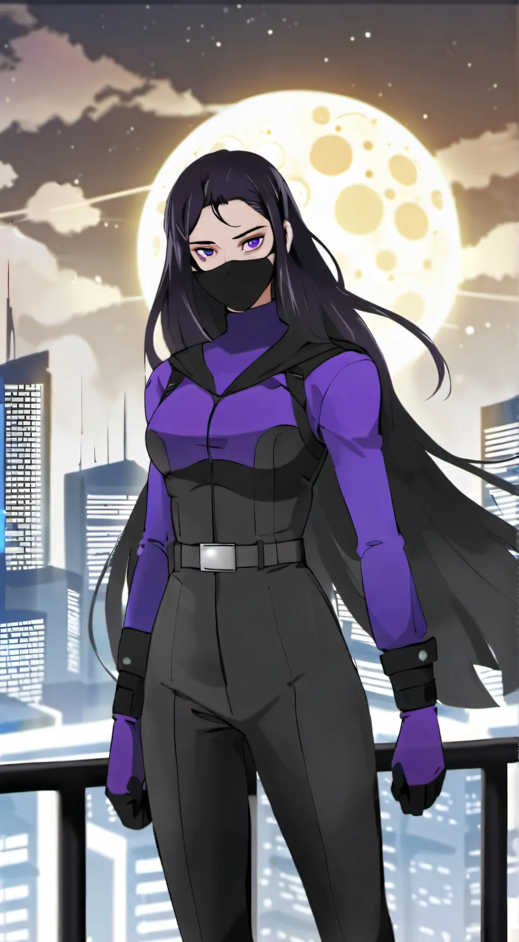 ai character: Dark Queen background