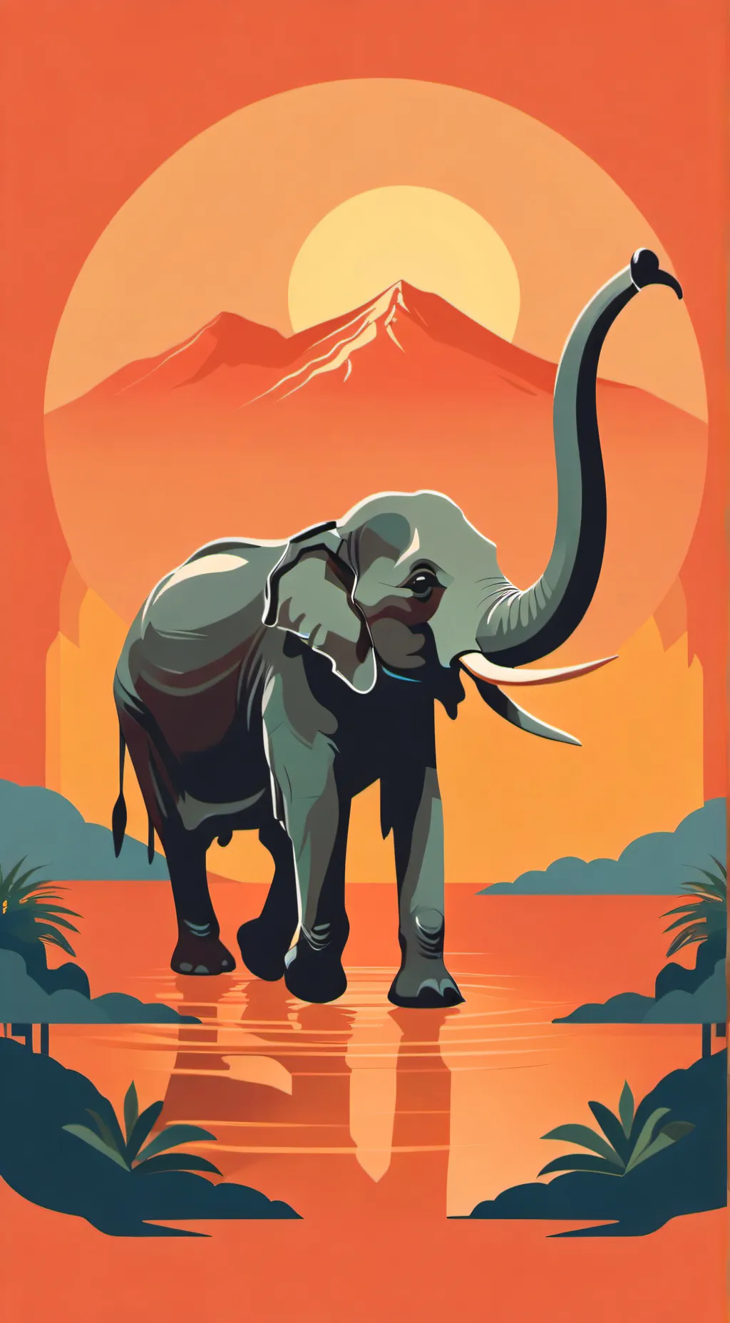 ai character: Lirili Larila background