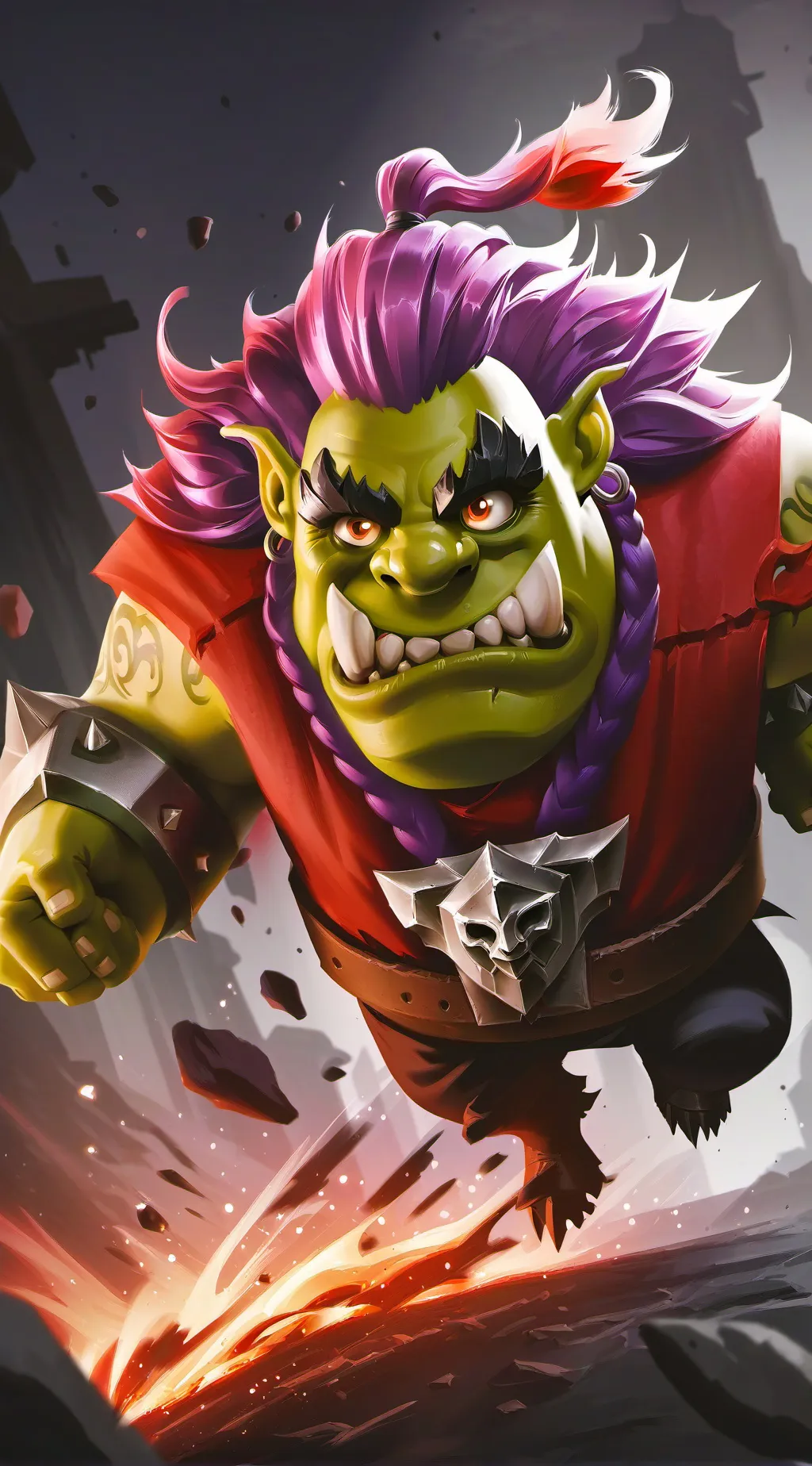 ai character: FEM1NIST@ background