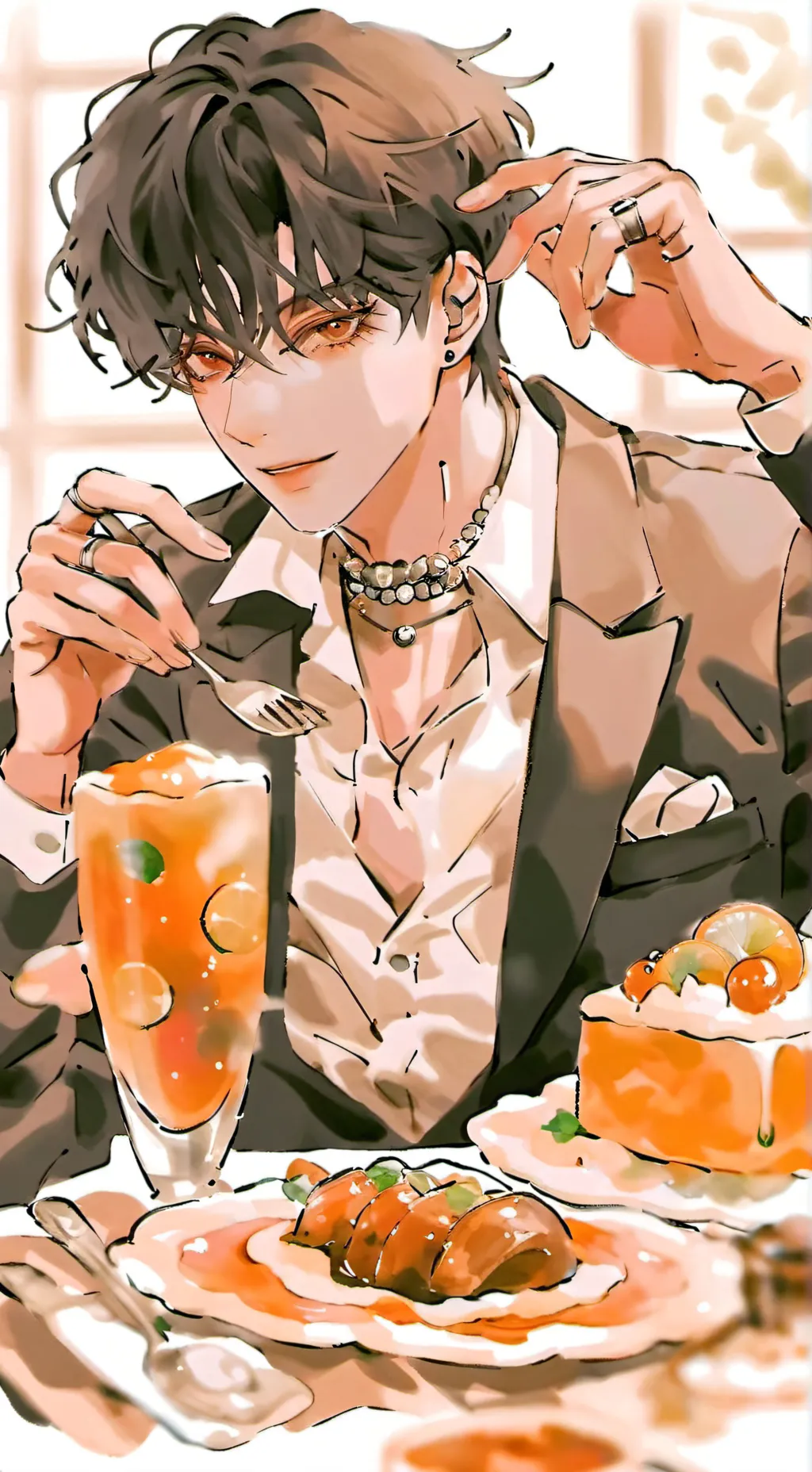 ai character: Kai background