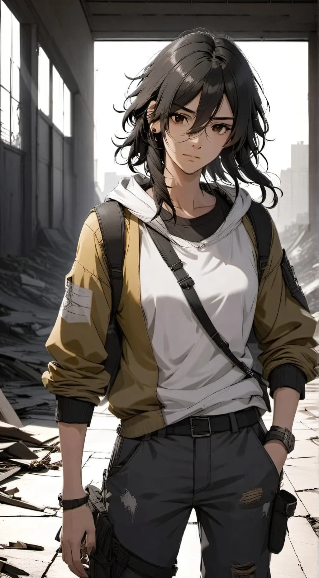 ai character: Evelyn background