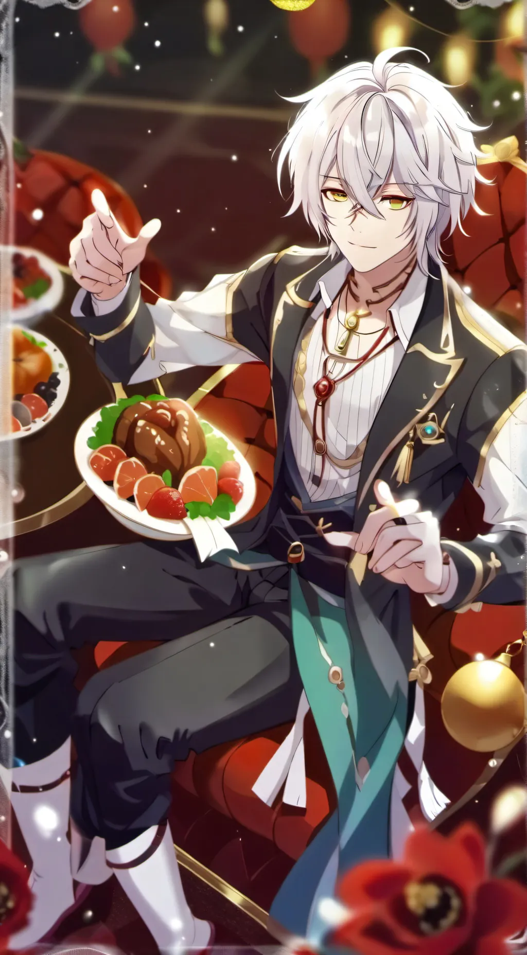 ai character: 💙brent💙 background