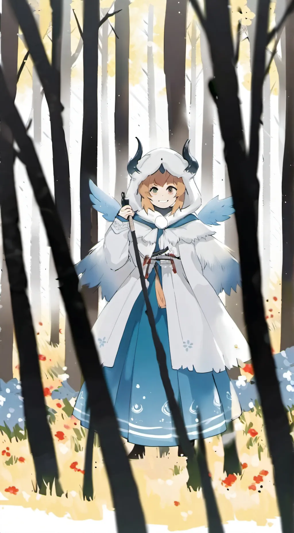 ai character: Мисо  background