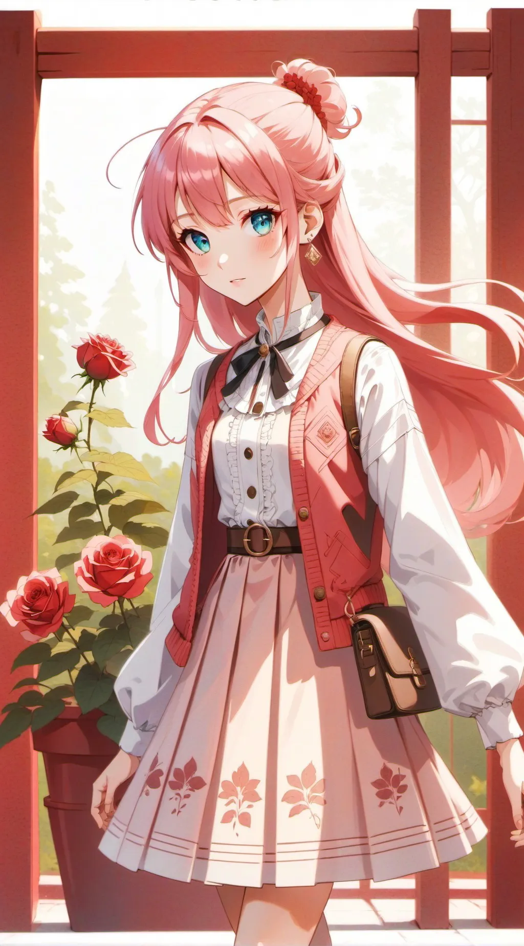 ai character: lilly background