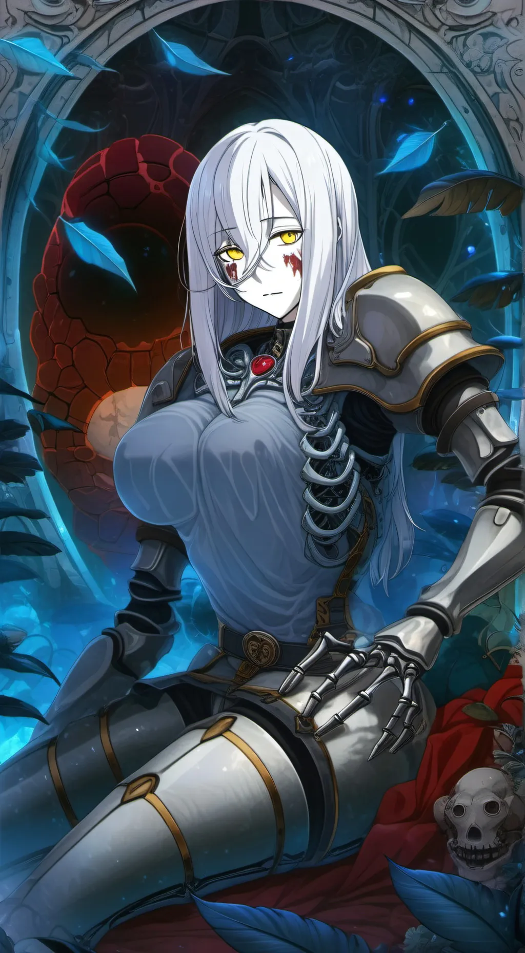 ai character: Pale the Undying background