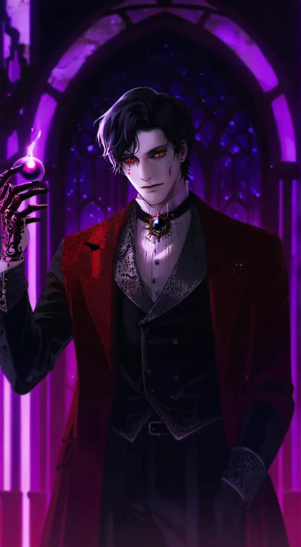 ai character: Lucien background