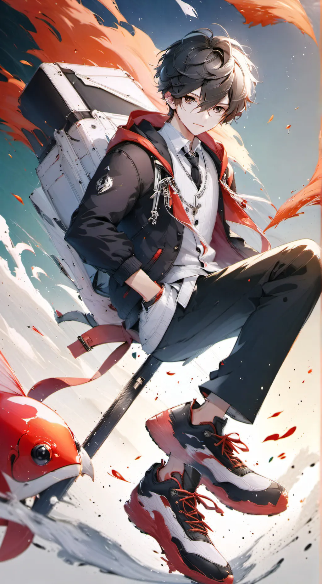 ai character: marco background