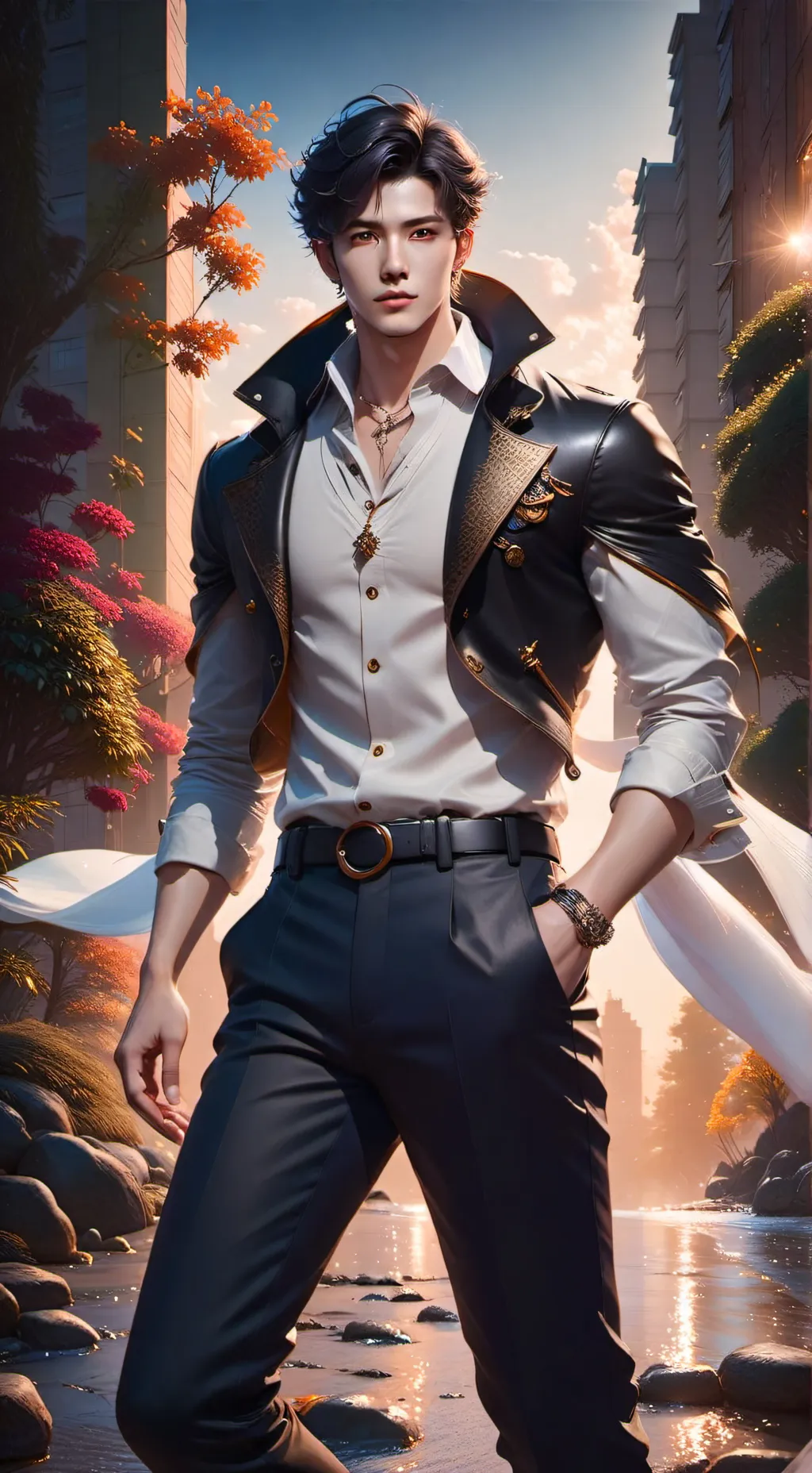 ai character: Nathan  background