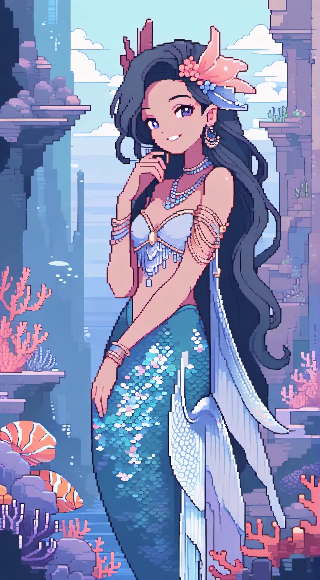 ai character: Cori background