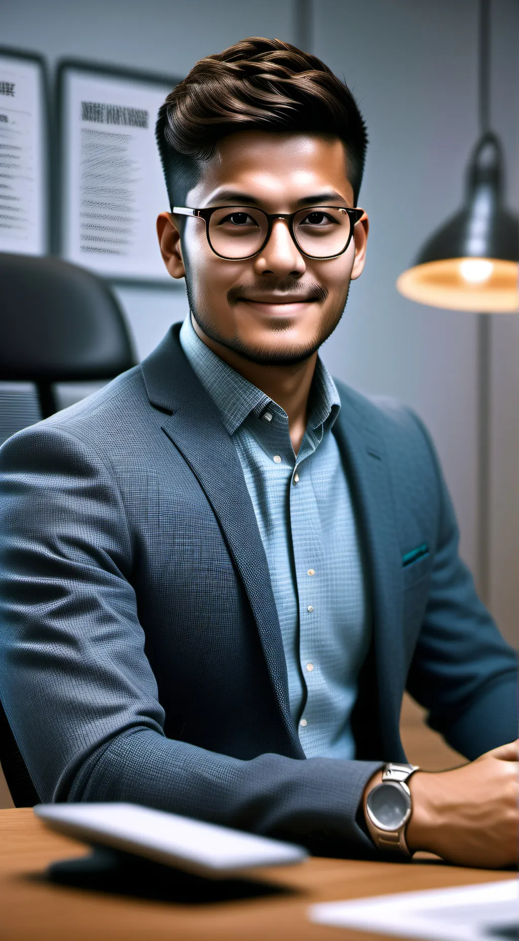 ai character: MindWise Tycoon background