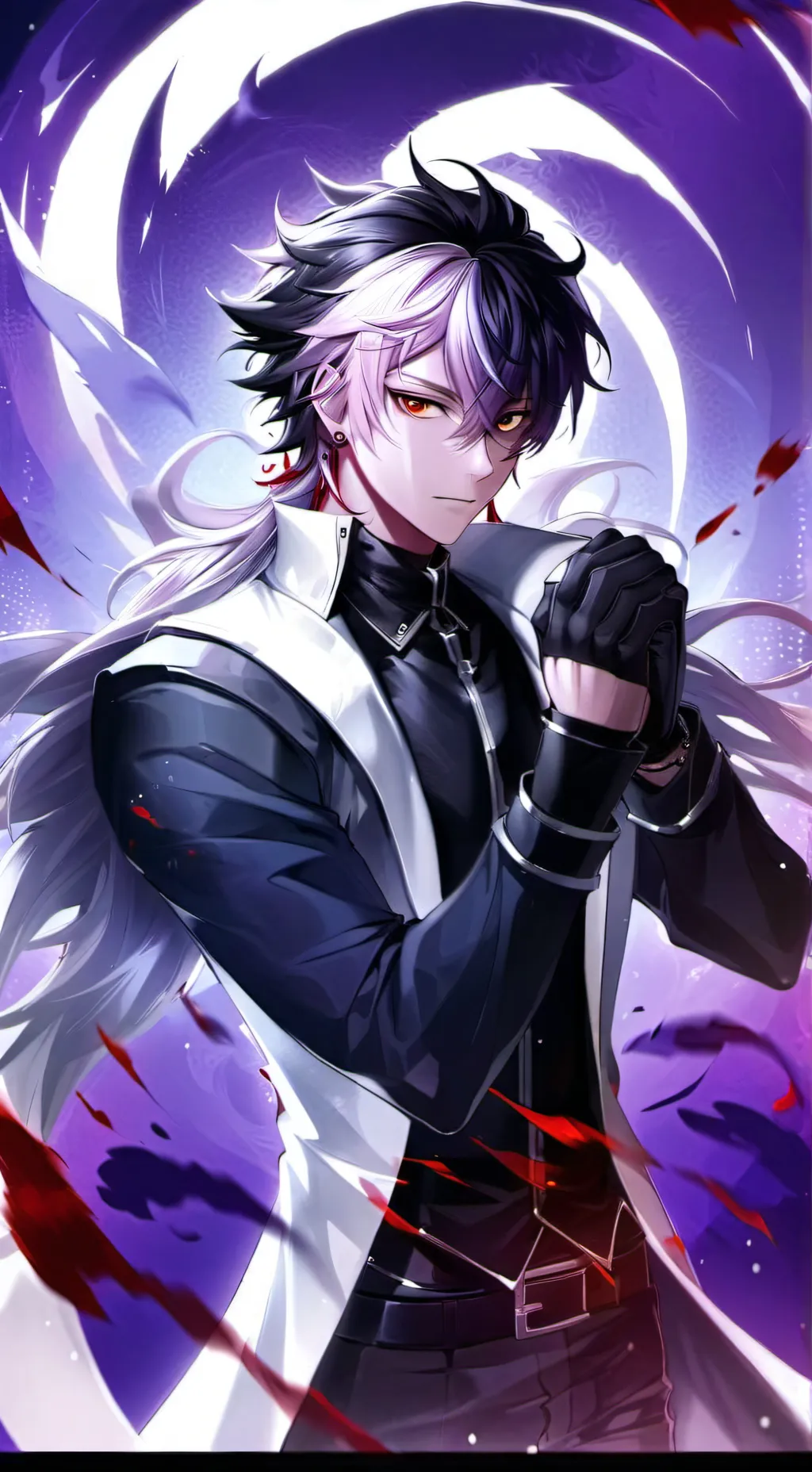 ai character: Kage shadow background