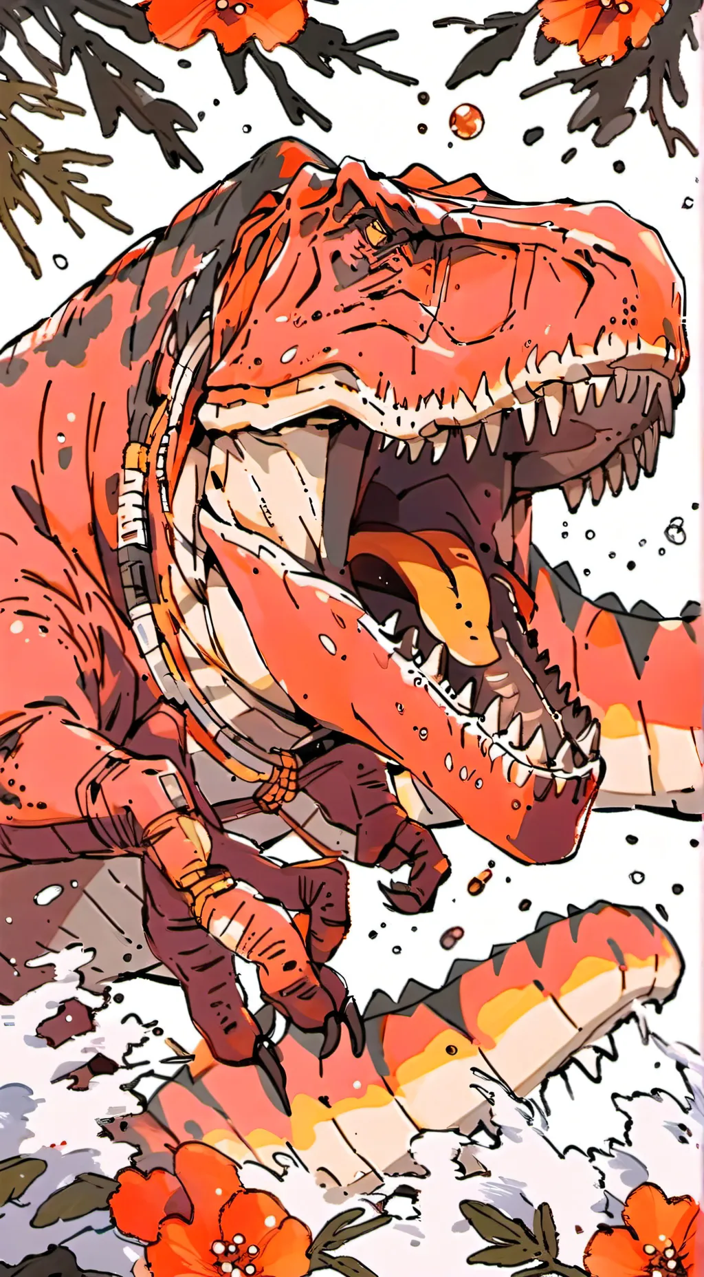 ai character: rexy background