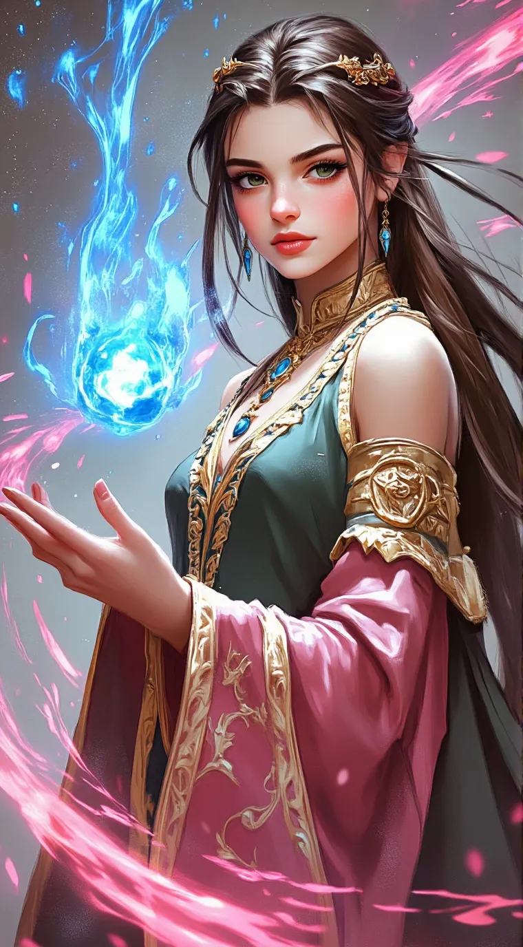 ai character: ex novia  background